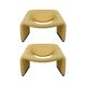 Groovy chairs by Pierre Paulin for Artifort, 1990s, set of 2