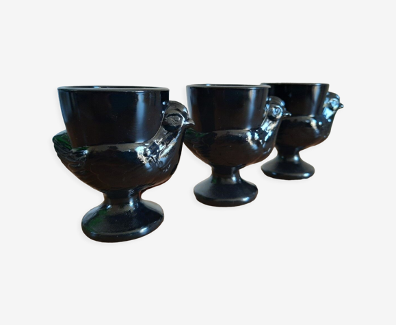 Coquetiers poule vintage