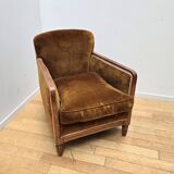 Vintage bergère armchair