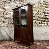 Louis XVI Style Mahogany Showcase XIX Eme Century