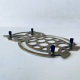 Vintage brass trivet in the shape of an owl