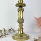 Candle holder in chiseled bronze Louis XVI style