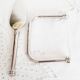 Metal foie gras serving dish, toast rack