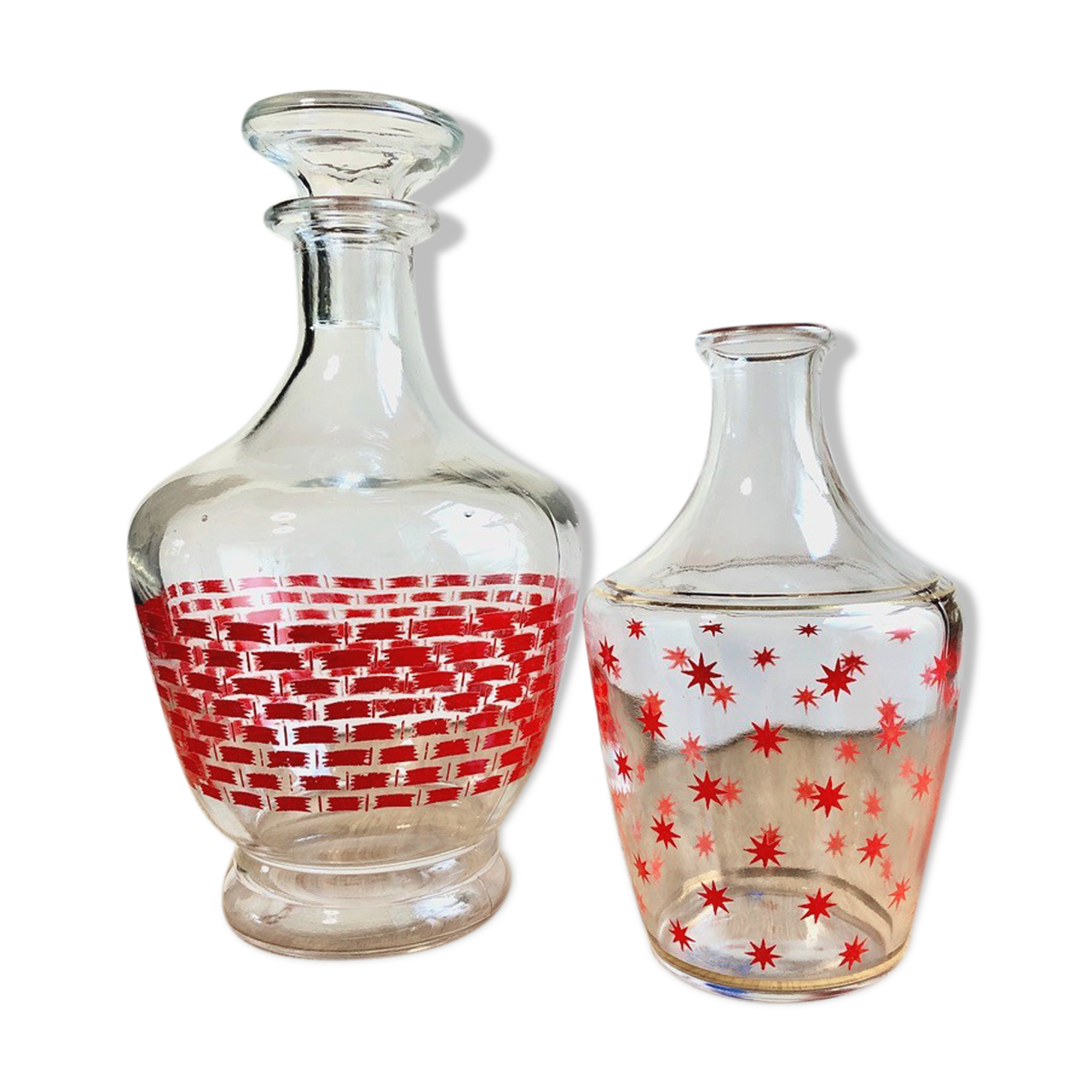 Duo of 60's decanters