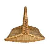Woven rattan basket