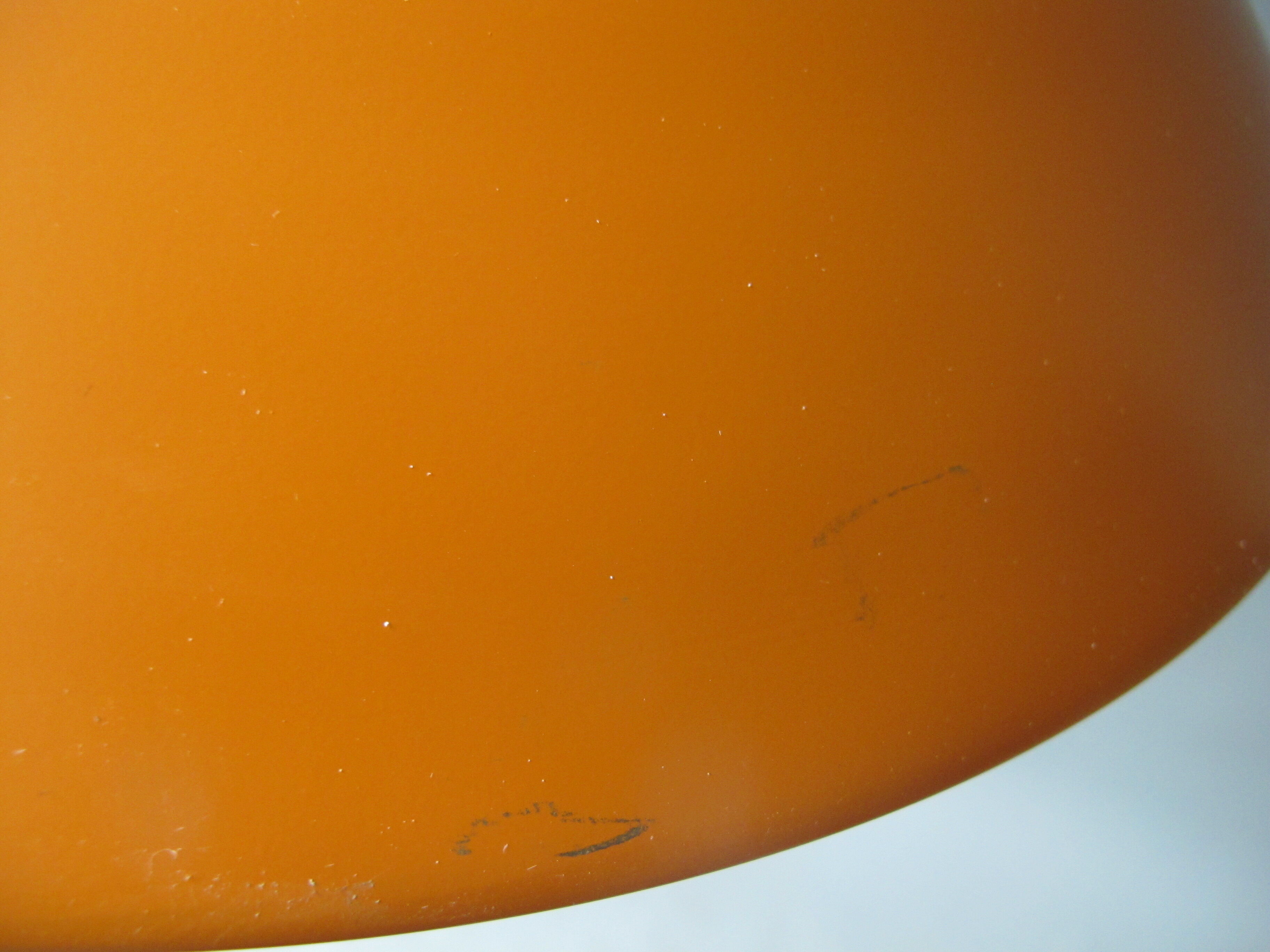 Orange pendant by Sven Middelboe for Nordisk Solar