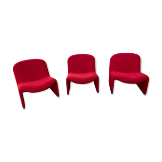 Alky armchairs by Giancarlo Piretti for Castelli 1970