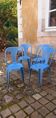 4 chaises industrielles année 50 marque Multipl's par Joseph Mathieu