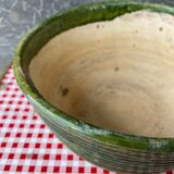 Old glazed pot cover