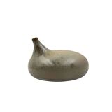 Mid-century organic modern gres vase, Franco Bucci Italy ca. 1970