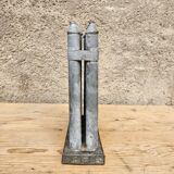 Old sheet metal candle mold