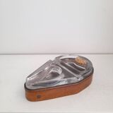 Cendrier cuir