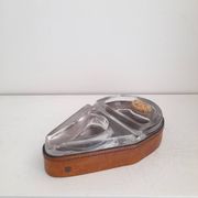Cendrier cuir