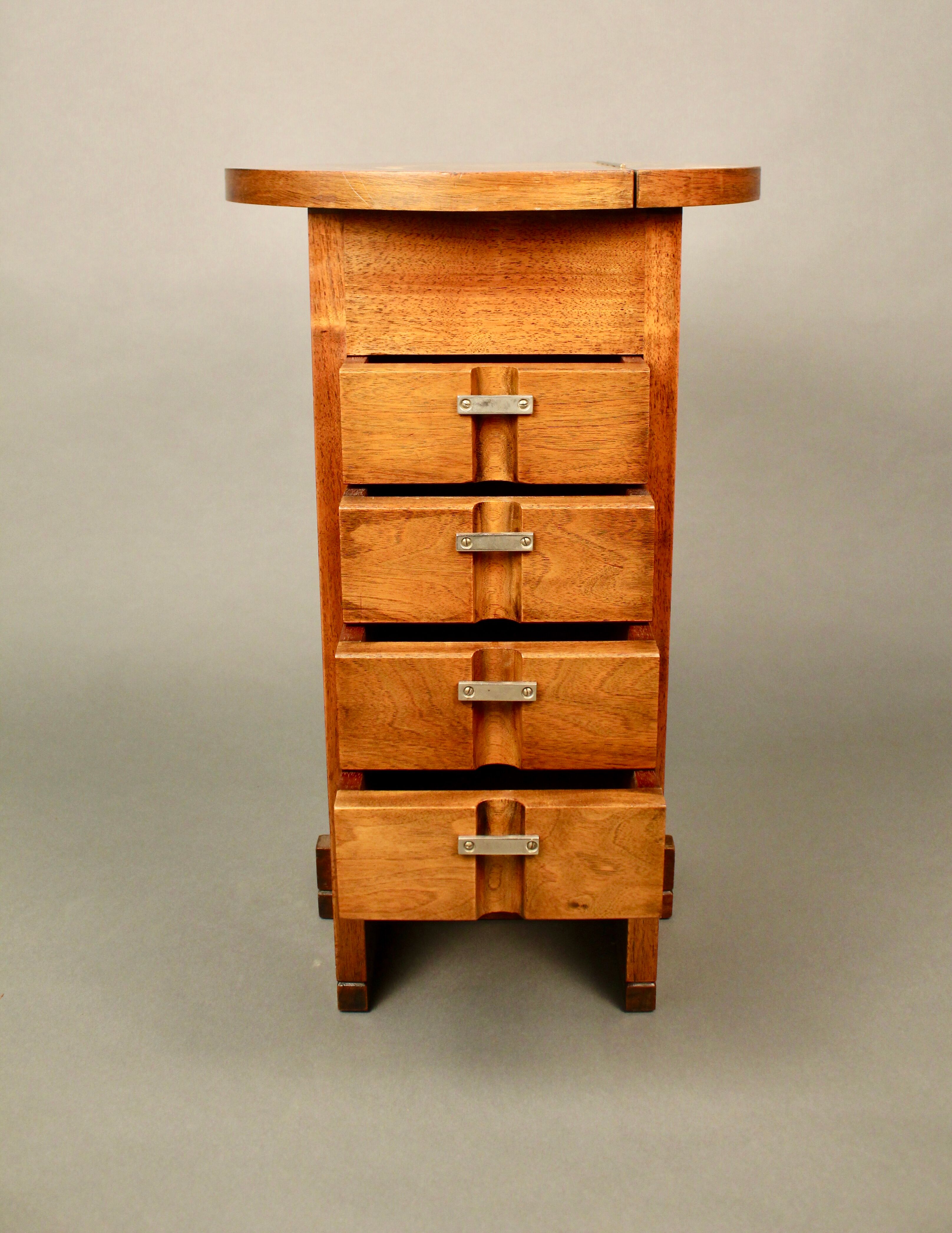 Bedside Walnut drawer XIX