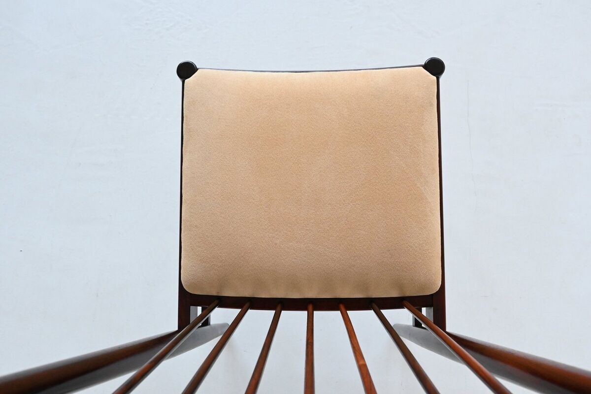 Helge Sibast set of six dining chairs in rosewood Denmark 1960