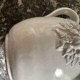 Pitcher in dabbling cherry decoration
