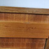 Vintage sideboard, walnut veneer