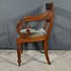 Armchair with Mahogany Crosses, Victorian period, England – 2nd part 19th century