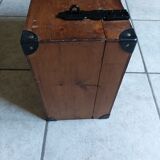Suitcase box solid wood patinated trunk Storage dp 0823311