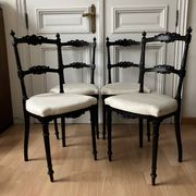 4 chaises volantes Napoléon III