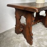 50s Brutalist Oak Coffee Table