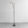 70s vintage modern antique 3-light floor lamp
