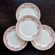 4 vintage ironstone dinner plates - Moulin des Loups - Athens model