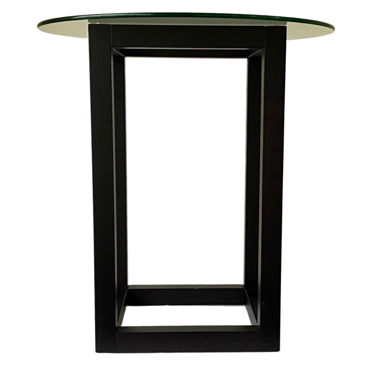 Vintage minimalist side table, Austria 1990s