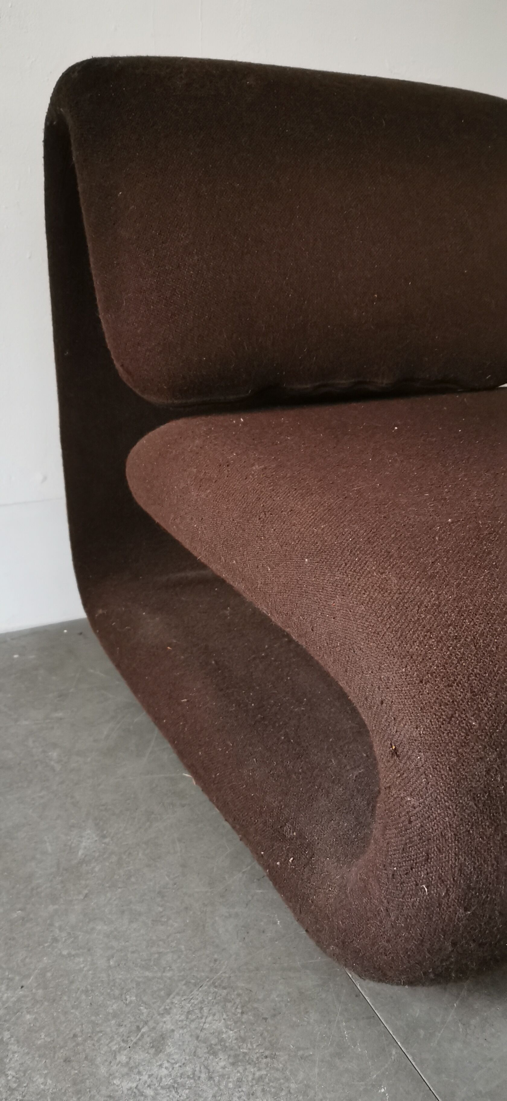 1970s Etienne Henri Martin low chair