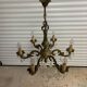 Bronze pendant chandelier
