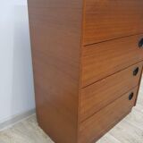 Vintage Teak shoe cabinet, Denmark, 1950s.