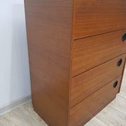 Vintage Teak shoe cabinet, Denmark, 1950s.
