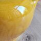 Vintage Mustard Enamelled Ceramic Teapot