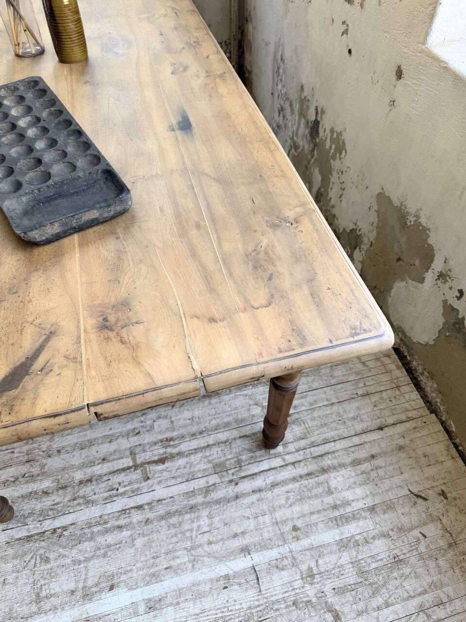 Walnut bistro farmhouse table 180cm