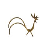 Coq en bronze walter bosse