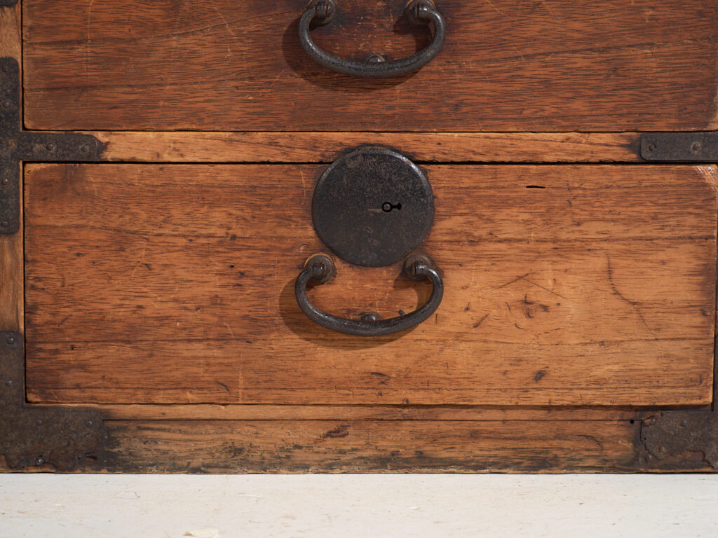 Small antique chest of drawers – Meiji/Taishō period (c. 1890-1926) #90