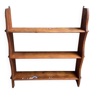 Étagère ancienne en bois XIXeme