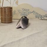 Vintage hand-painted earthenware wall cicada – Provençal retro decor