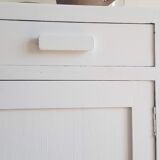 Old white parisian buffet