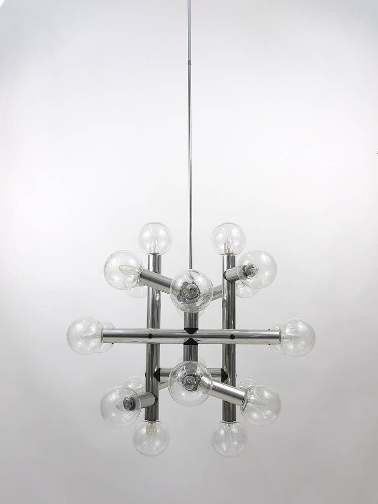 Identical atomic suspensions by J.T. Kalmar, Austria, 1969