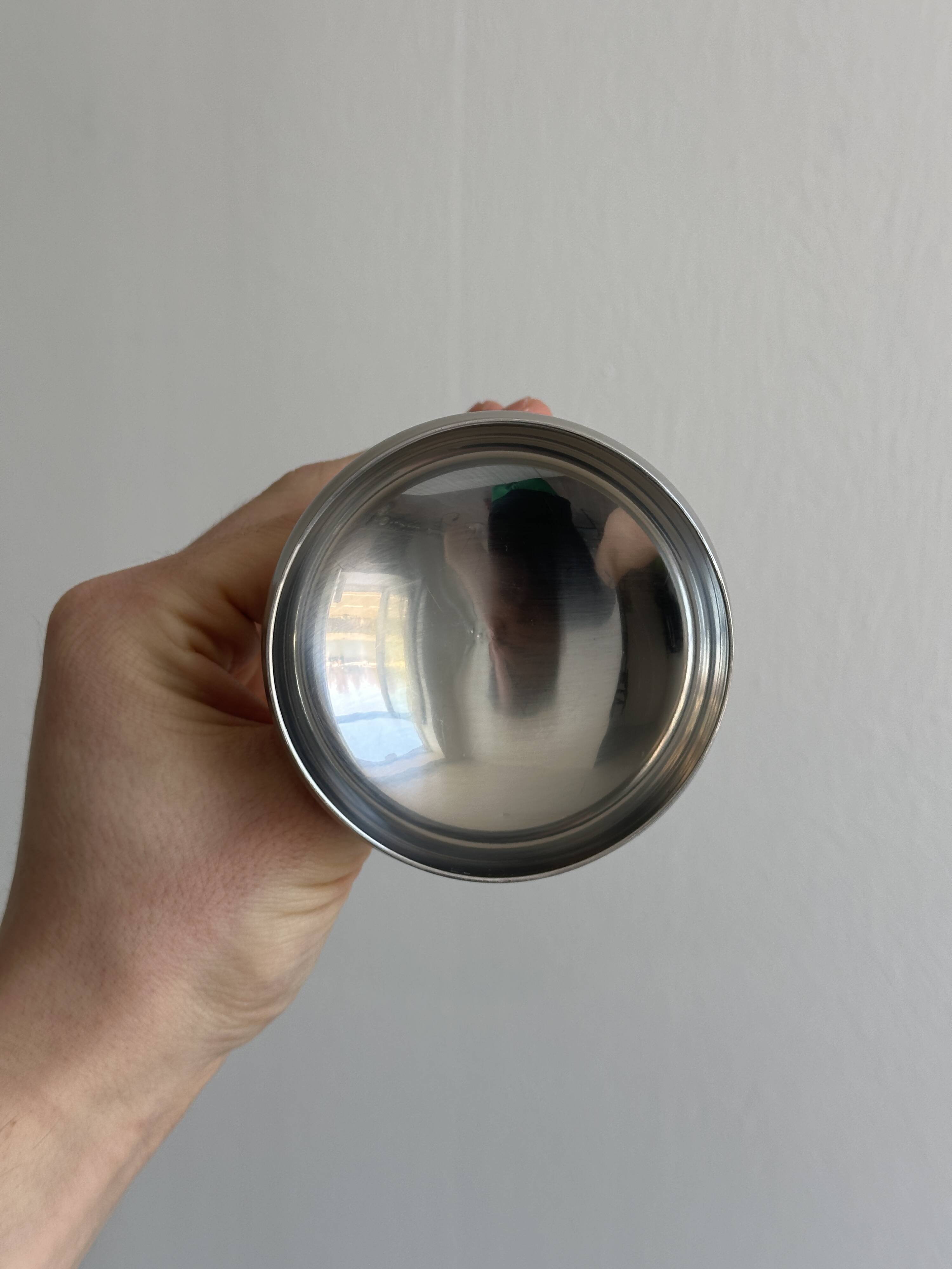 6 Letang Remy stainless steel footed cups