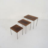 Mid-century nesting tables, The Netherlands 1950's