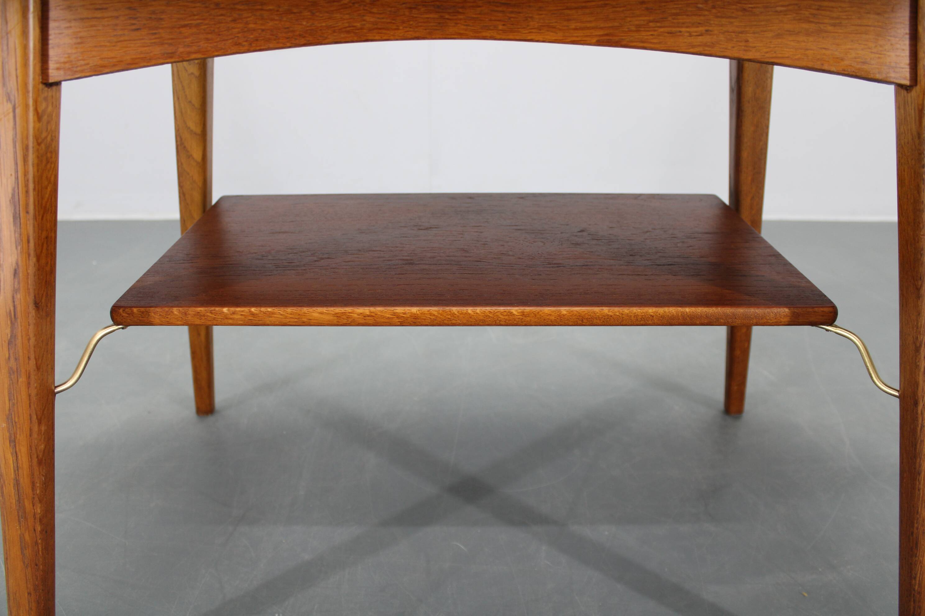 1960s Danish Teak and Oak  Coffee Table