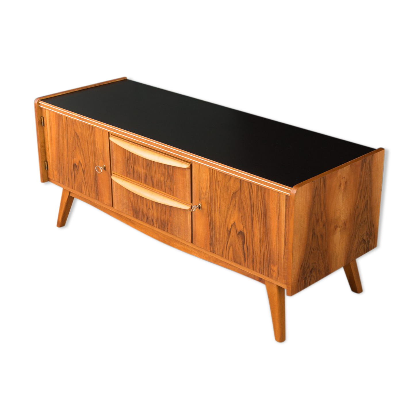 Walnut sideboard from the 1950s
