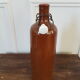 Enamelled stoneware bottle