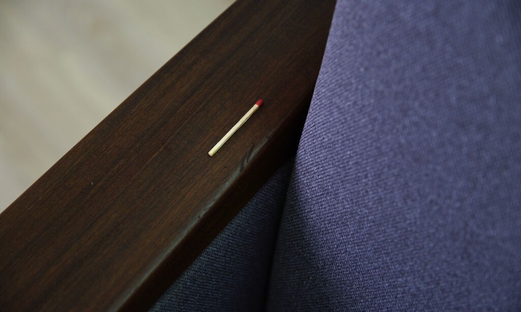 Danish teak sofa
