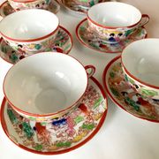 Japanese porcelain tea service at the end of the 19th century