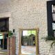 Antique mirror 133cm/96.5cm gilded with gold leaf