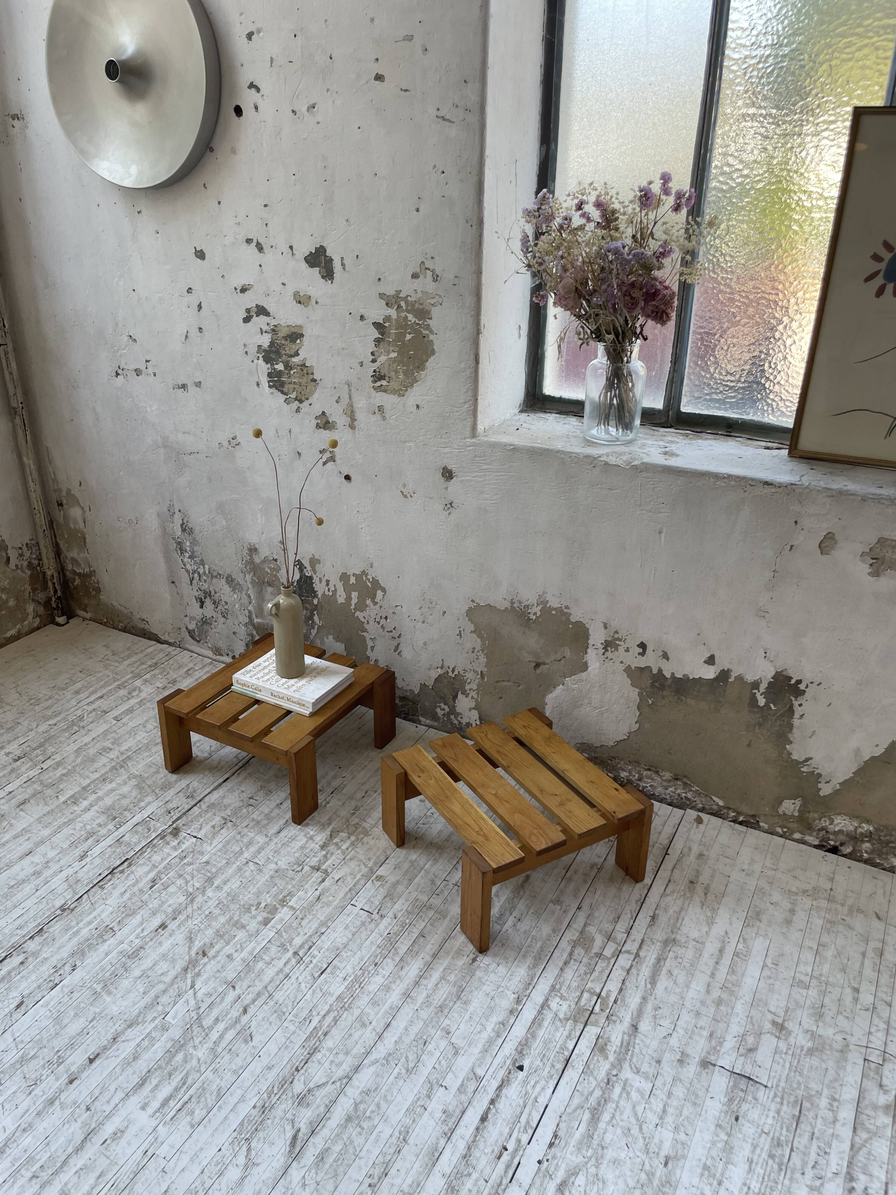 End stools for sofas pine mountain furniture 1960