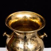 Handmade brass umbrella stand by samex italy 1970s